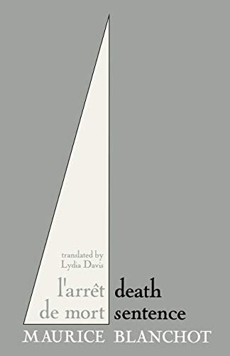 Image with L'Arrêt de Mort. Maurice Blanchot blog Thom Puckey