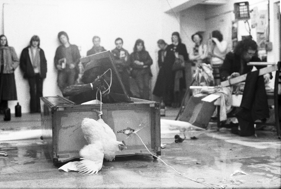 image Thom Puckey Reindeer Werk at Goldsmiths College, April 1975 4