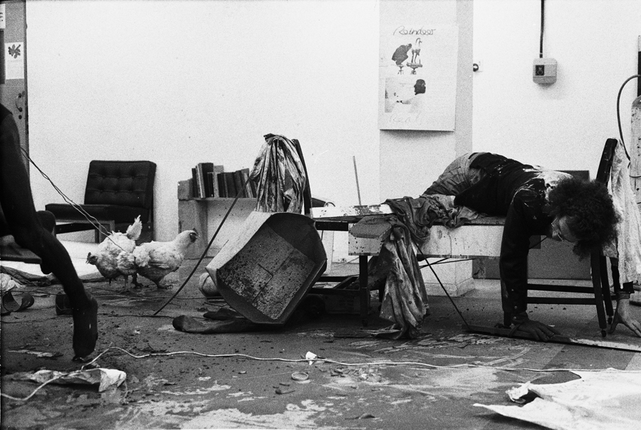 image Thom Puckey Reindeer Werk at Goldsmiths College, April 1975 7