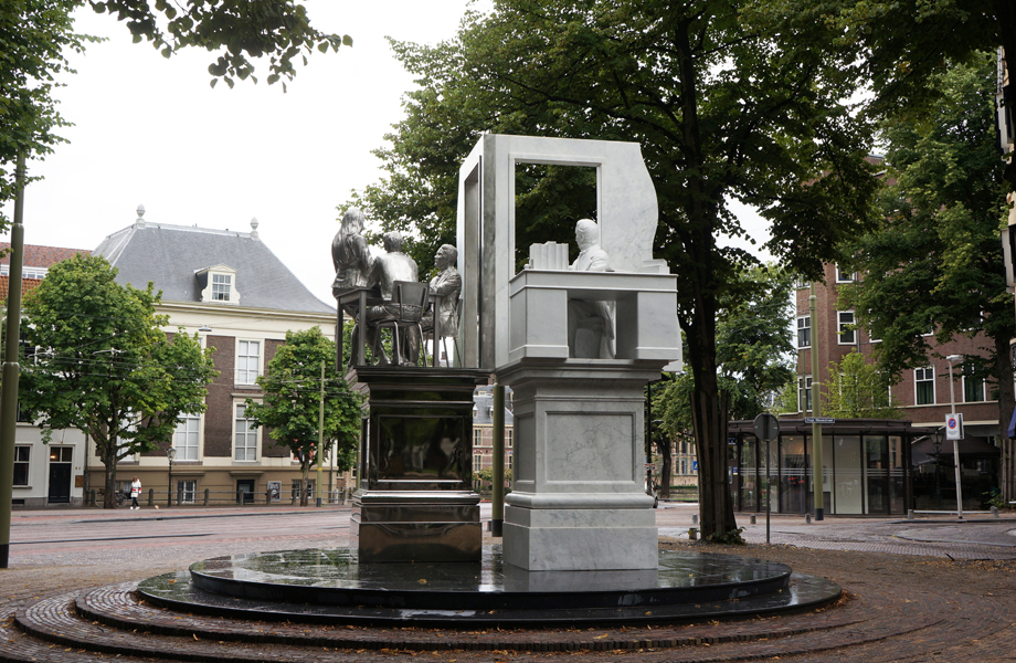 image Thom Puckey Monument for J.W. Thorbecke, Den Haag. 1